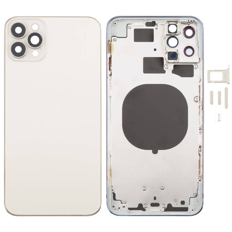 Back Cover with Appearance Imitation of iP13 Pro Max for iPhone 11 Pro Max(Gold)