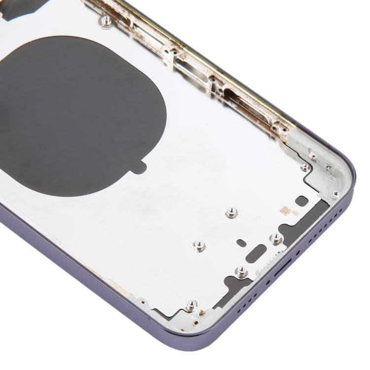 Back Cover with Appearance Imitation of iP13 Pro Max for iPhone 11 Pro Max(Purple)