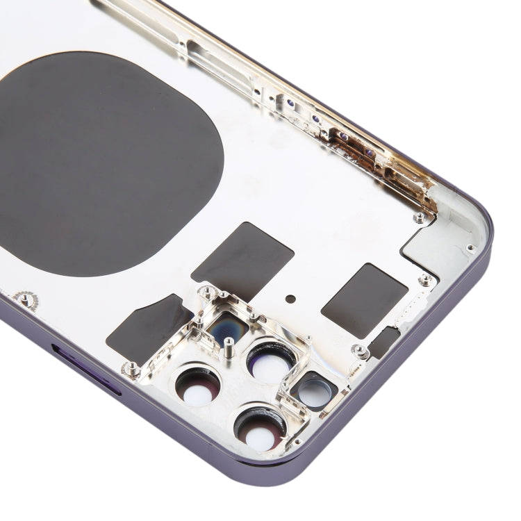 Back Cover with Appearance Imitation of iP13 Pro Max for iPhone 11 Pro Max(Purple)