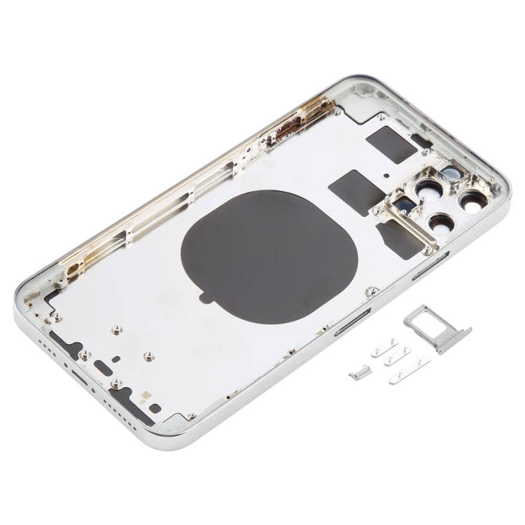 Back Cover with Appearance Imitation of iP13 Pro Max for iPhone 11 Pro Max(White)