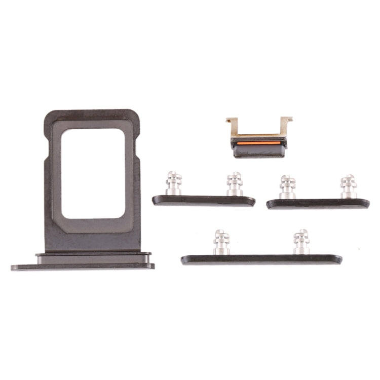 SIM Card Tray + SIM Card Tray + Side Key for iPhone 11 Pro Max / 11 Pro(Black)