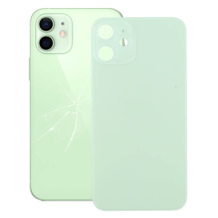 Easy Replacement Big Camera Hole Back Battery Cover for iPhone 12 Mini(Green)