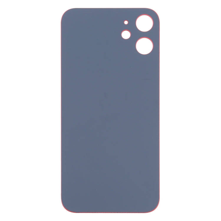 Easy Replacement Big Camera Hole Back Battery Cover for iPhone 12 Mini(Red)