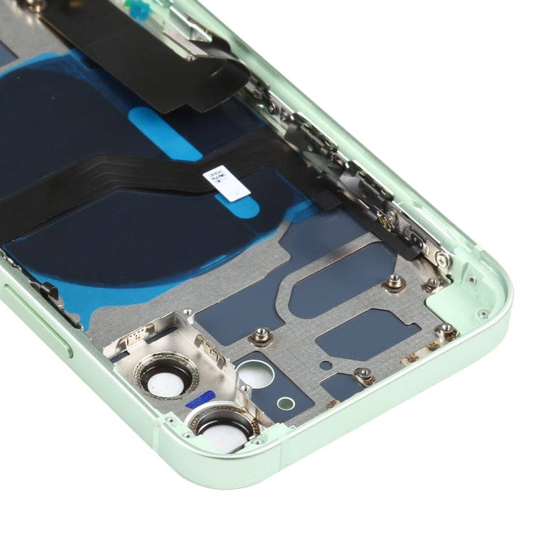 Battery Back Cover Assembly (with Side Keys & Speaker Ringer Buzzer & Motor & Camera Lens & Card ...