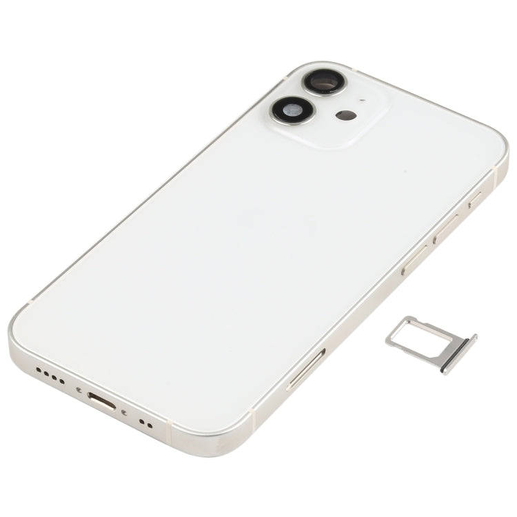 Battery Back Cover Assembly (with Side Keys & Speaker Ringer Buzzer & Motor & Camera Lens & Card ...