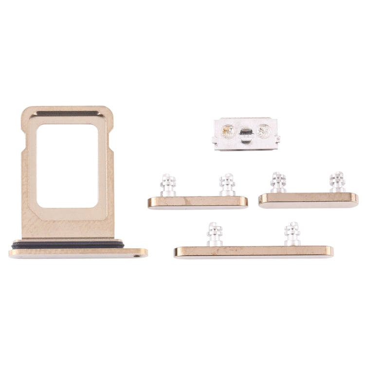 SIM Card Tray + Side Keys for iPhone 12 Pro Max(Gold)
