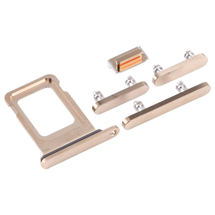 SIM Card Tray + Side Keys for iPhone 12 Pro Max(Gold)