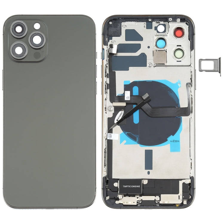 Battery Back Cover Assembly (with Side Keys & Speaker Ringer Buzzer & Motor & Camera Lens & Card ...