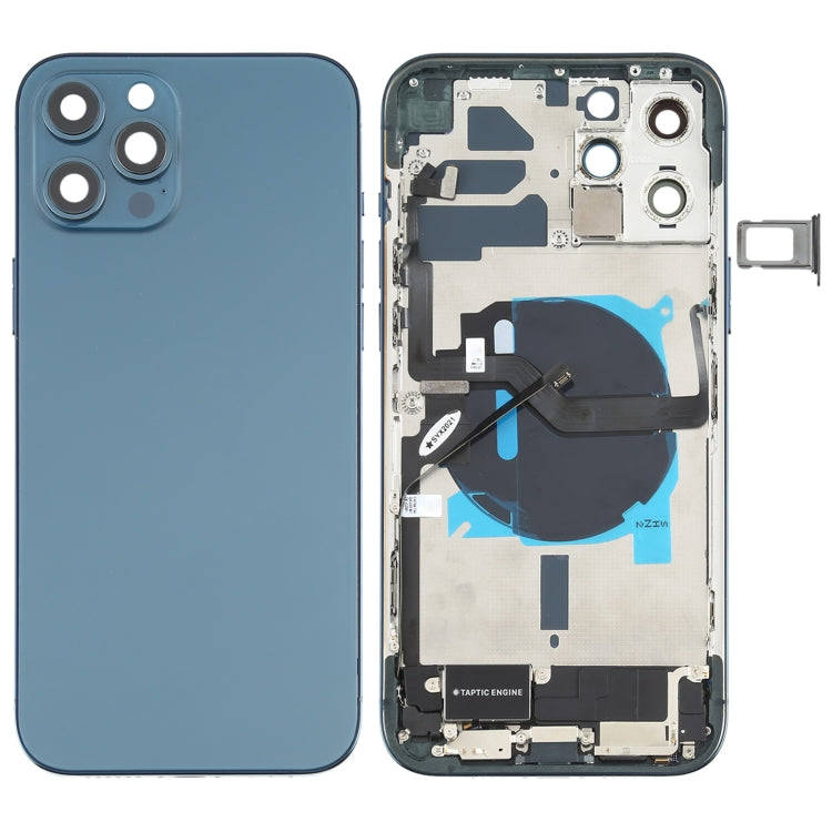 Battery Back Cover Assembly (with Side Keys & Speaker Ringer Buzzer & Motor & Camera Lens & Card ...