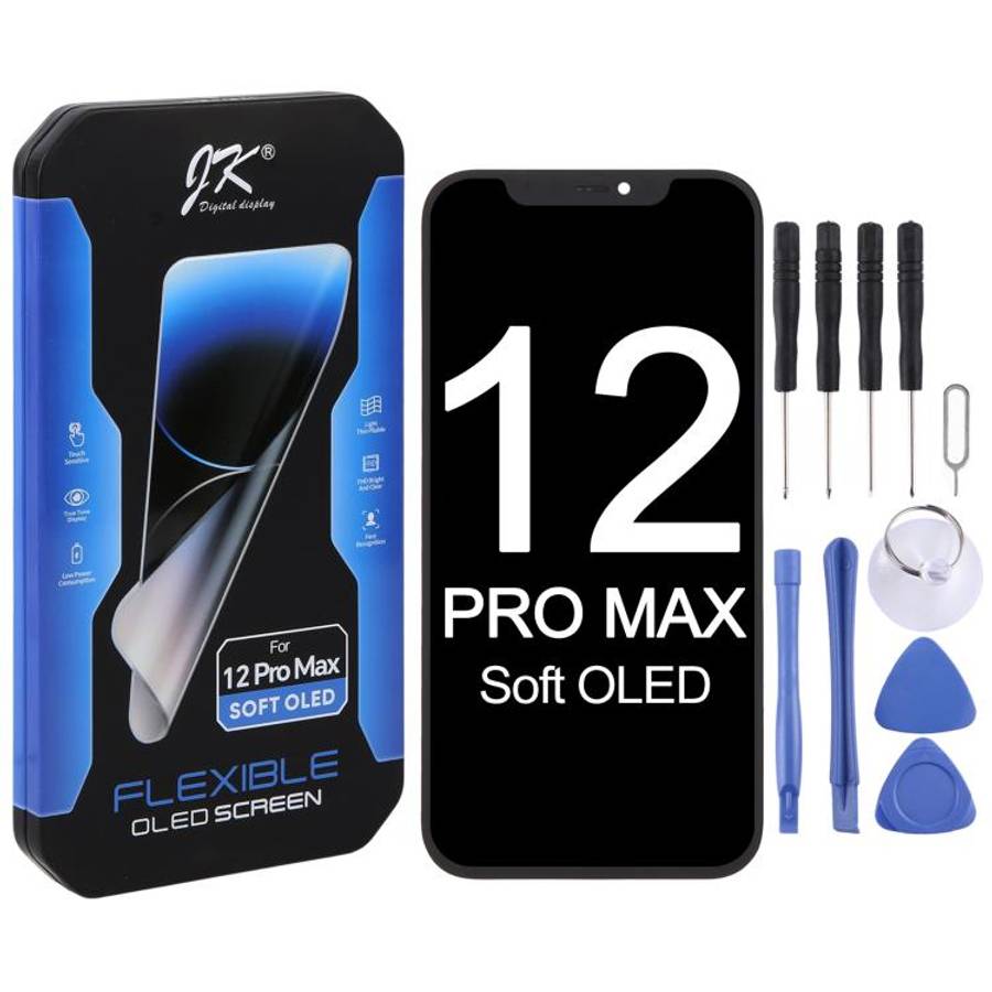 JK Soft OLED LCD Screen For iPhone 12 Pro Max