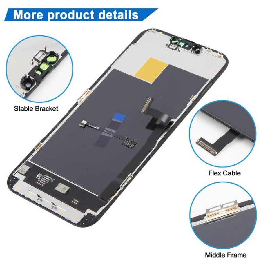 JK Soft OLED LCD Screen For iPhone 13 Pro Max