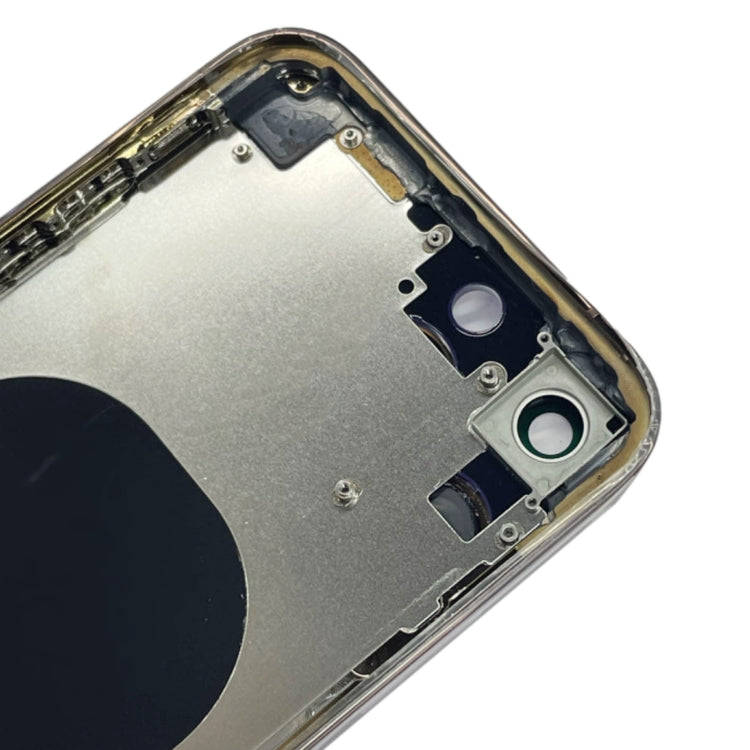 Back Housing Cover with Appearance Imitation of iP14 Pro Max for iPhone XR(Purple)