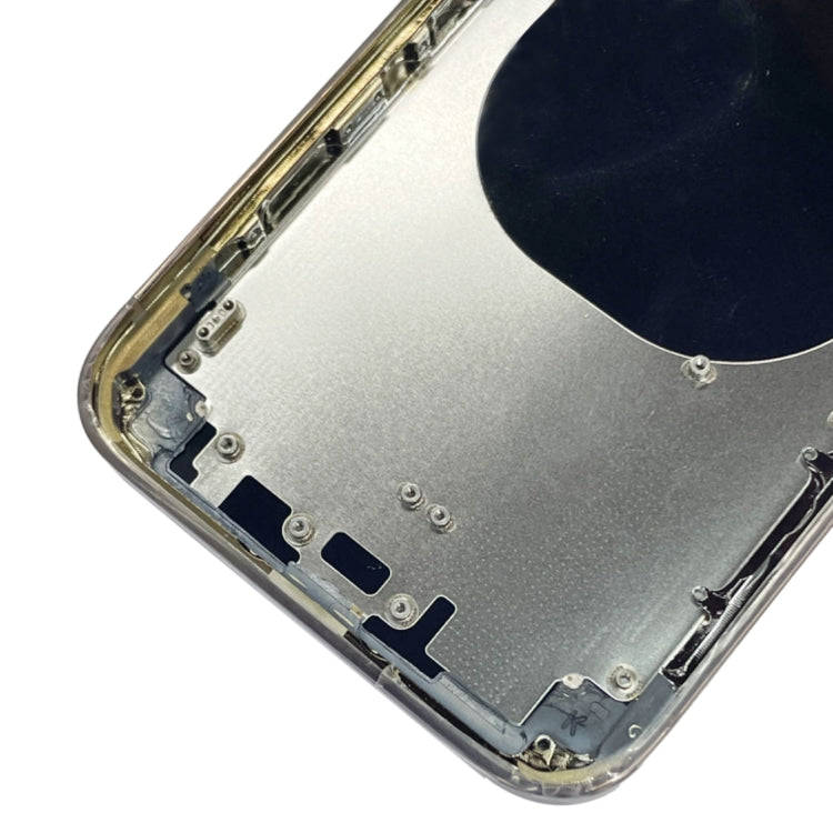 Back Housing Cover with Appearance Imitation of iP14 Pro Max for iPhone XR(Purple)