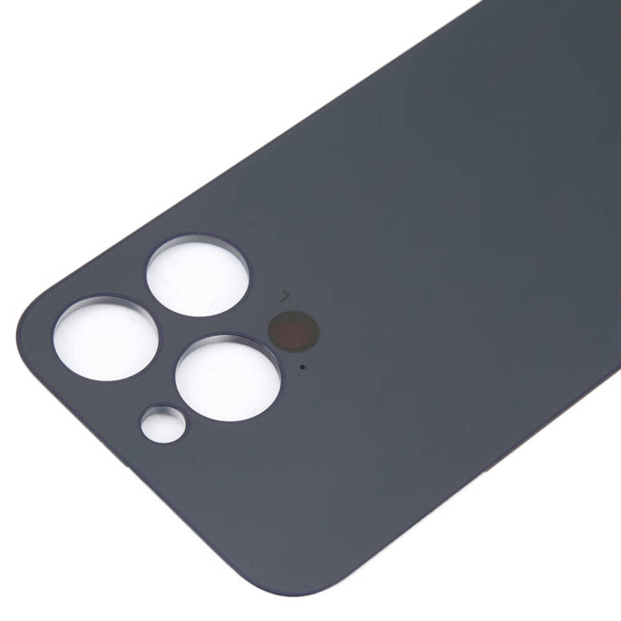 Easy Replacement Big Camera Hole Glass Back Battery Cover for iPhone 14 Pro(Purple)