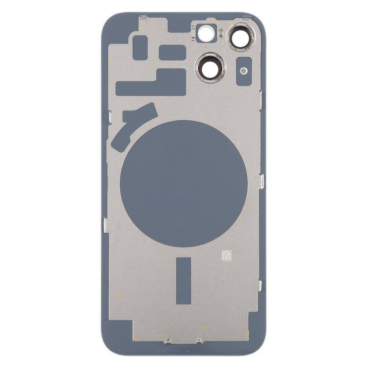 For iPhone 14 Back Housing Cover with Camera Lens(White)