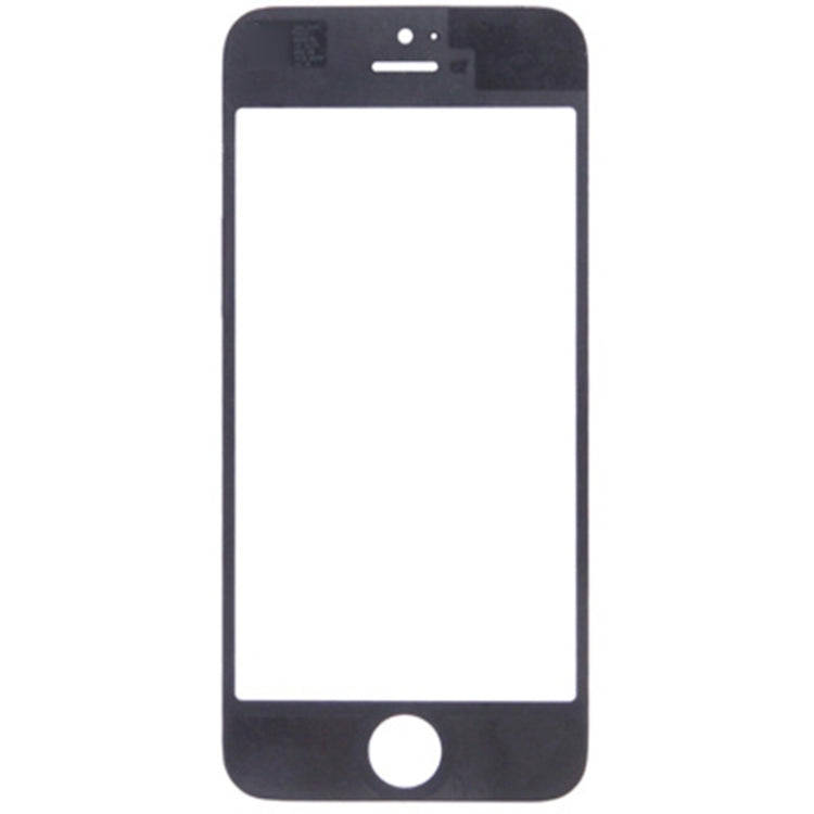 10 PCS for iPhone 5 & 5S Front Screen Outer Glass Lens(Black)