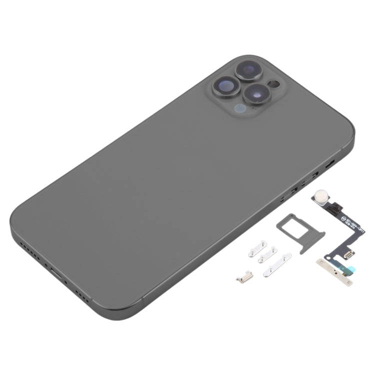 Back Cover with Appearance Imitation of iP15 Pro for iPhone 11(Black)