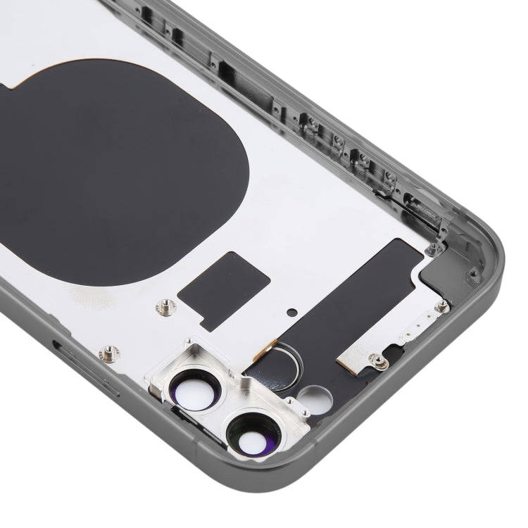 Back Cover with Appearance Imitation of iP15 Pro for iPhone 11(Black)