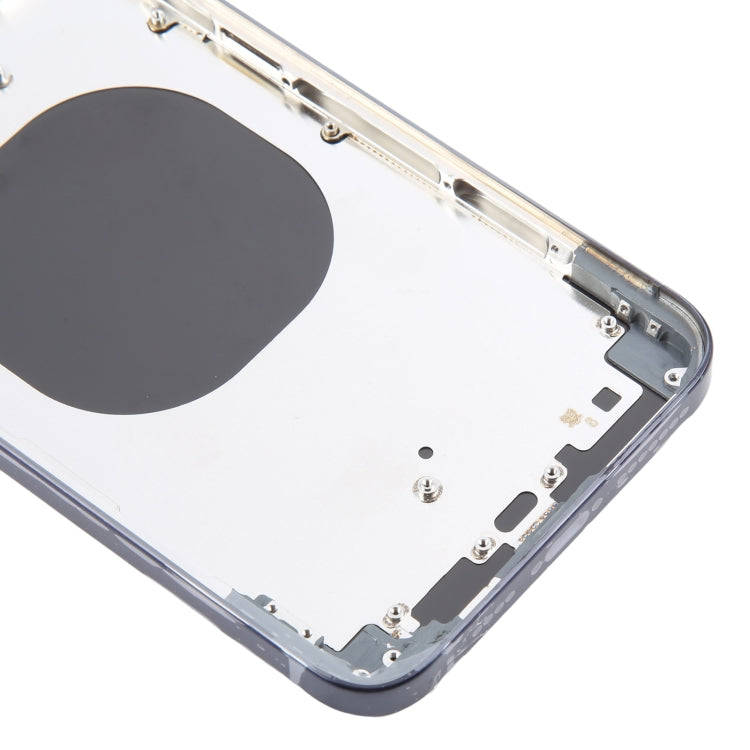 Back Cover with Appearance Imitation of iP15 Pro Max for iPhone XS Max(Blue)