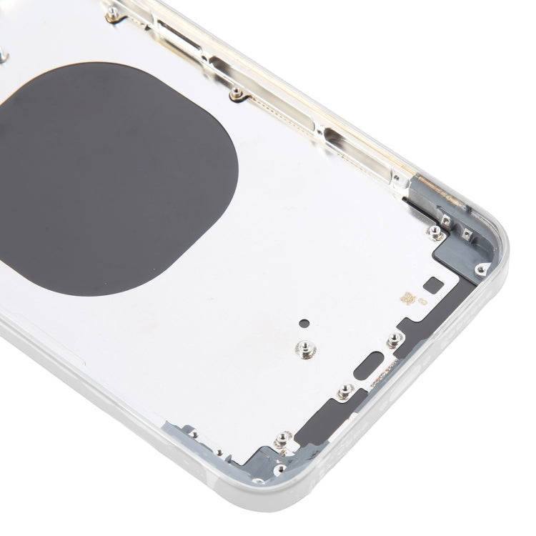 Back Cover with Appearance Imitation of iP15 Pro Max for iPhone XS Max(White)