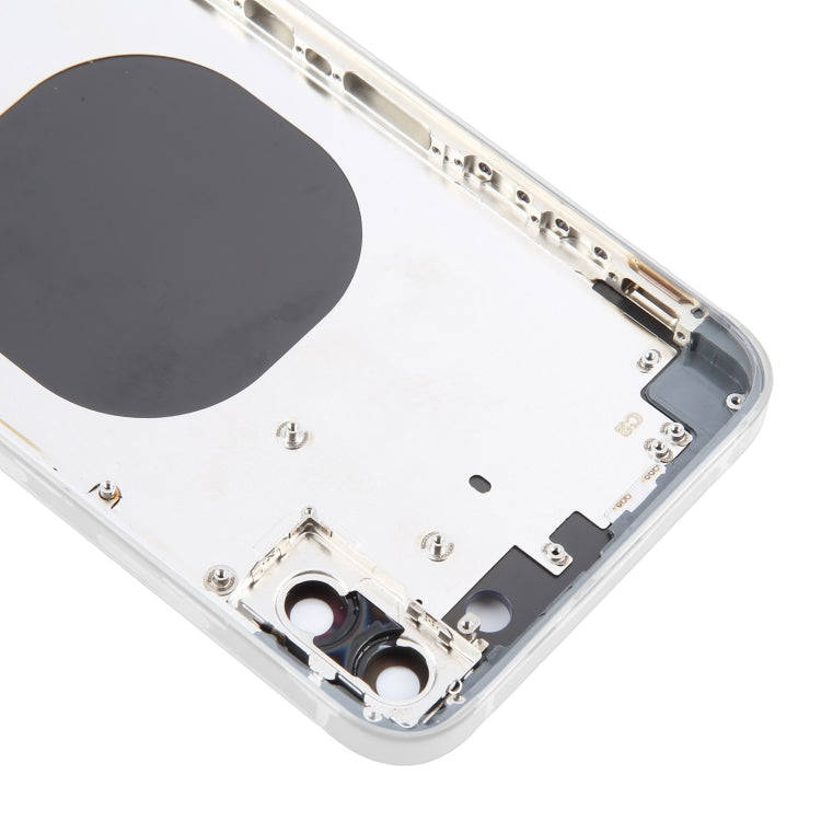 Back Cover with Appearance Imitation of iP15 Pro Max for iPhone XS Max(White)