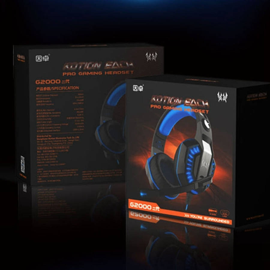 KOTION EACH G2000 Stereo Bass Gaming Headphone with Microphone & LED Light, For PS4, Smartphone, ...