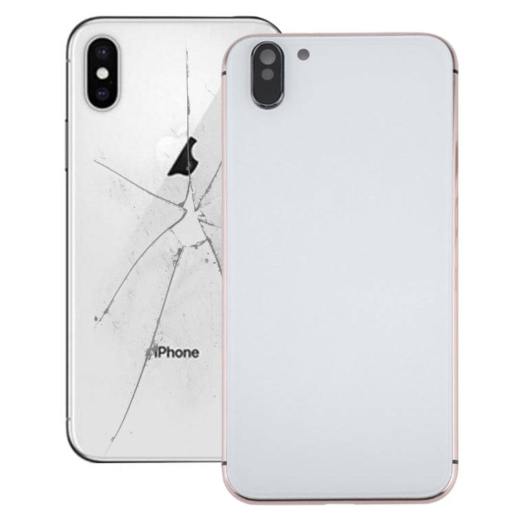 5 in 1 Full Assembly Metal Housing Cover with Appearance Imitation of iX for iPhone 6, Including ...