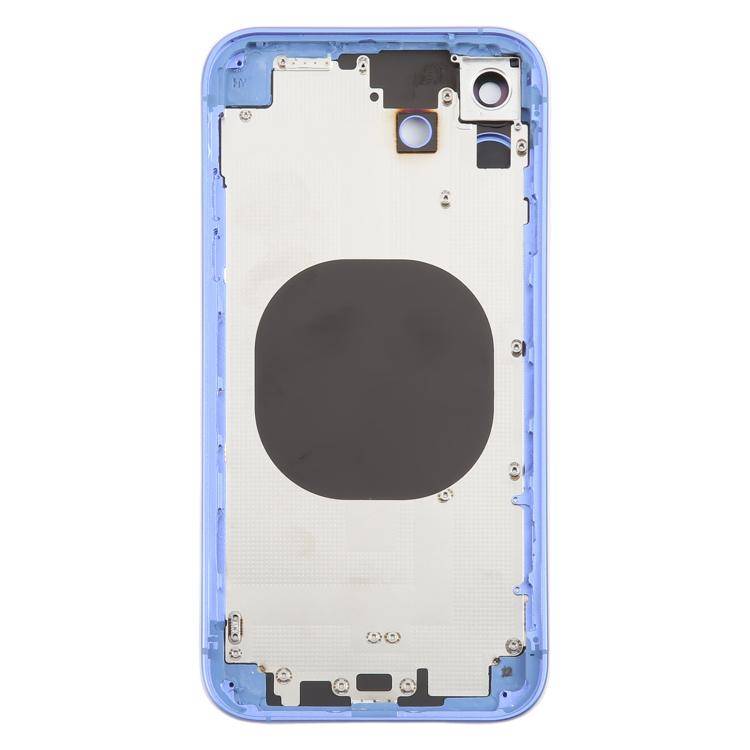 Back Cover with Appearance Imitation of iP16 for iPhone XR(Blue)