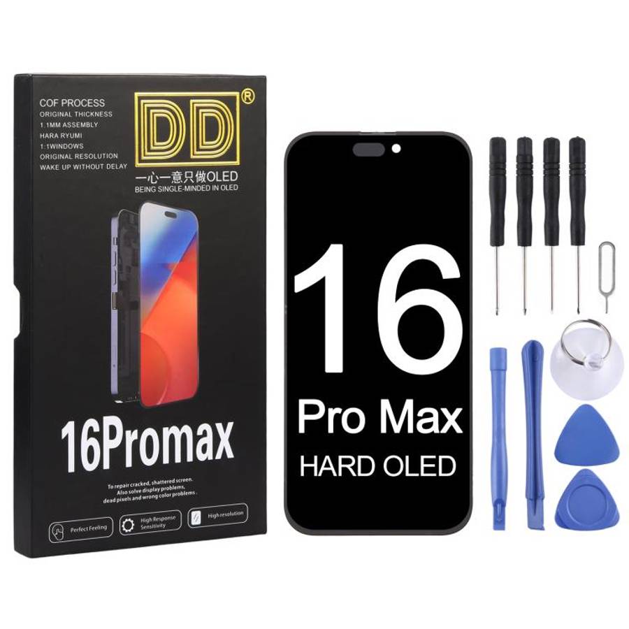 For iPhone 16 Pro Max DD Hard OLED Screen