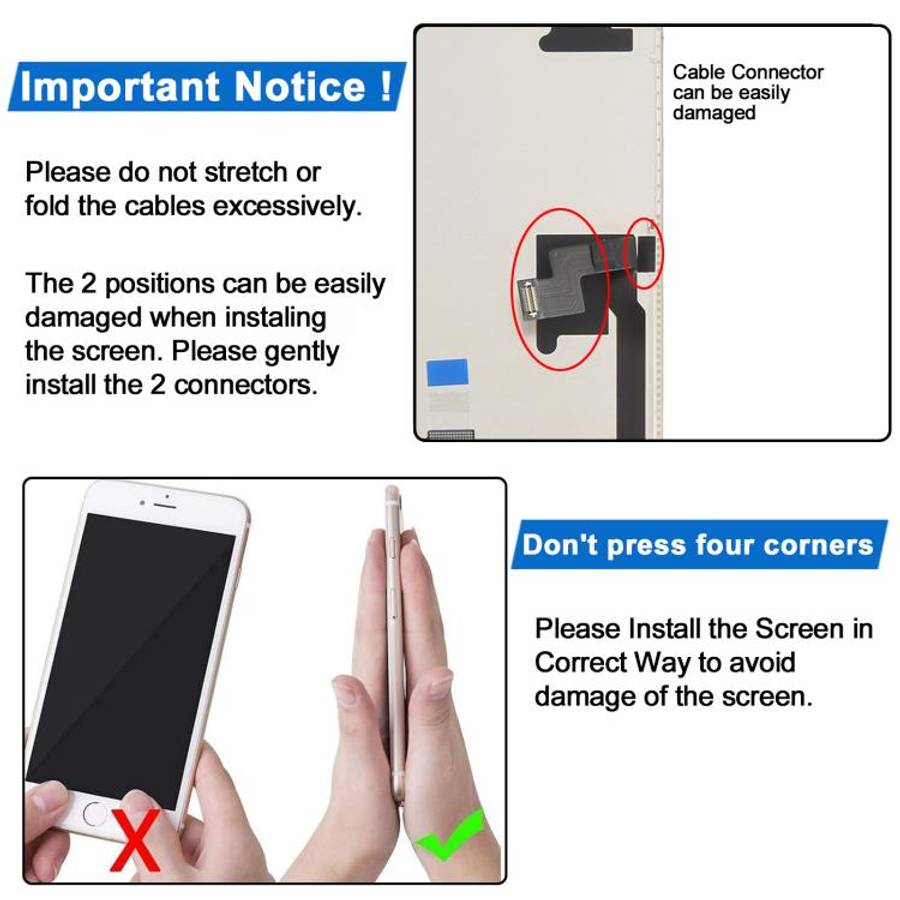 JK Soft OLED LCD Screen For iPhone 16 Pro Max