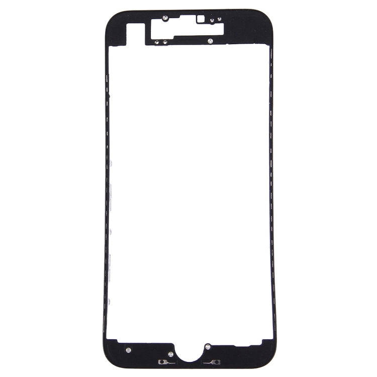 Front LCD Screen Bezel Frame for iPhone 7(Black)