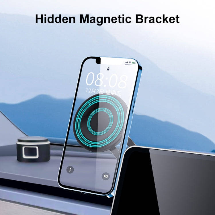 R-JUST HZ19 Car Mobile Phone Magnetic Bracket (White)