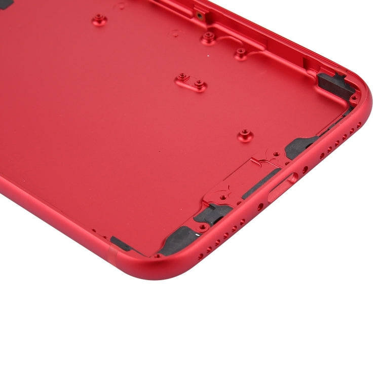 6 in 1 for iPhone 7 (Back Cover (With Camera Lens) + Card Tray + Volume Control Key + Power Butto...