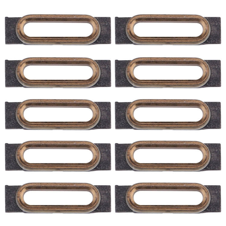 10 PCS for iPhone 7 Charging Port Retaining Brackets(Gold)