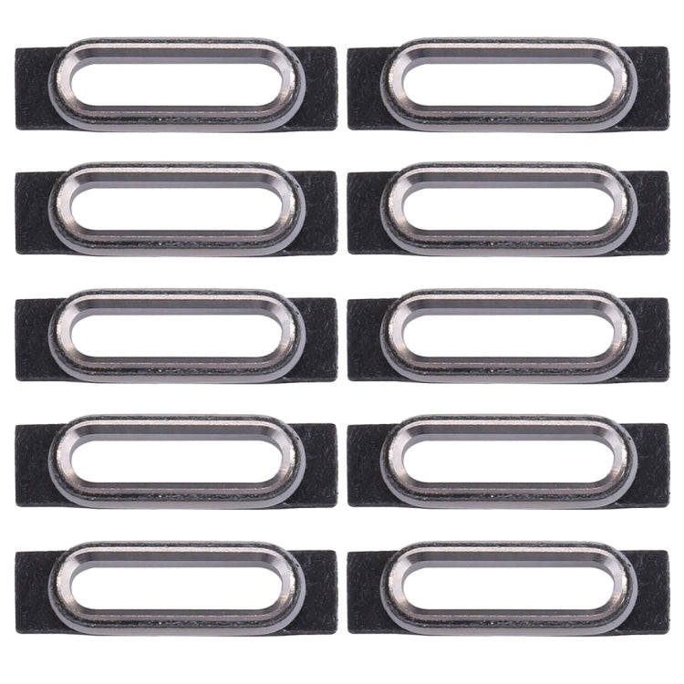 10 PCS for iPhone 7 Charging Port Retaining Brackets(Silver)