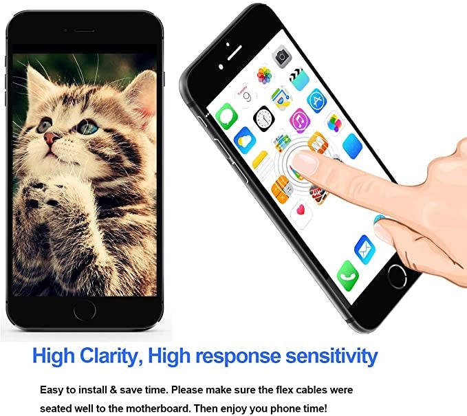 TFT LCD Screen include Front Camera for iPhone 7 Plus (Black)