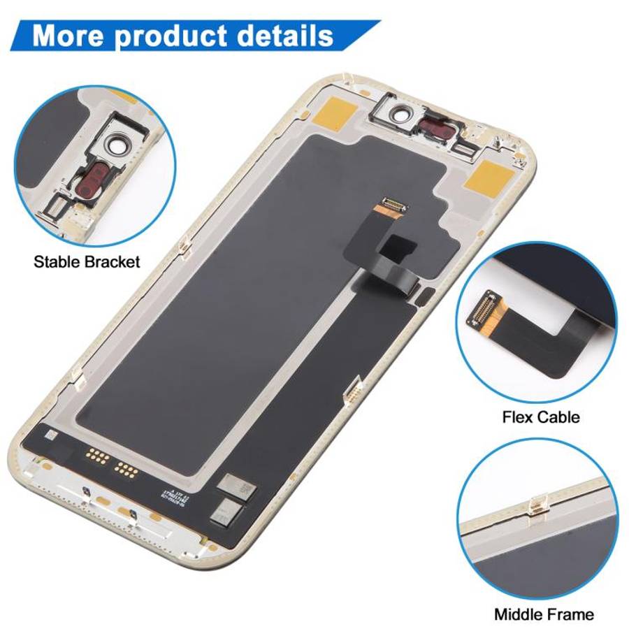 For iPhone 17 Pro Original XDR OLED Screen