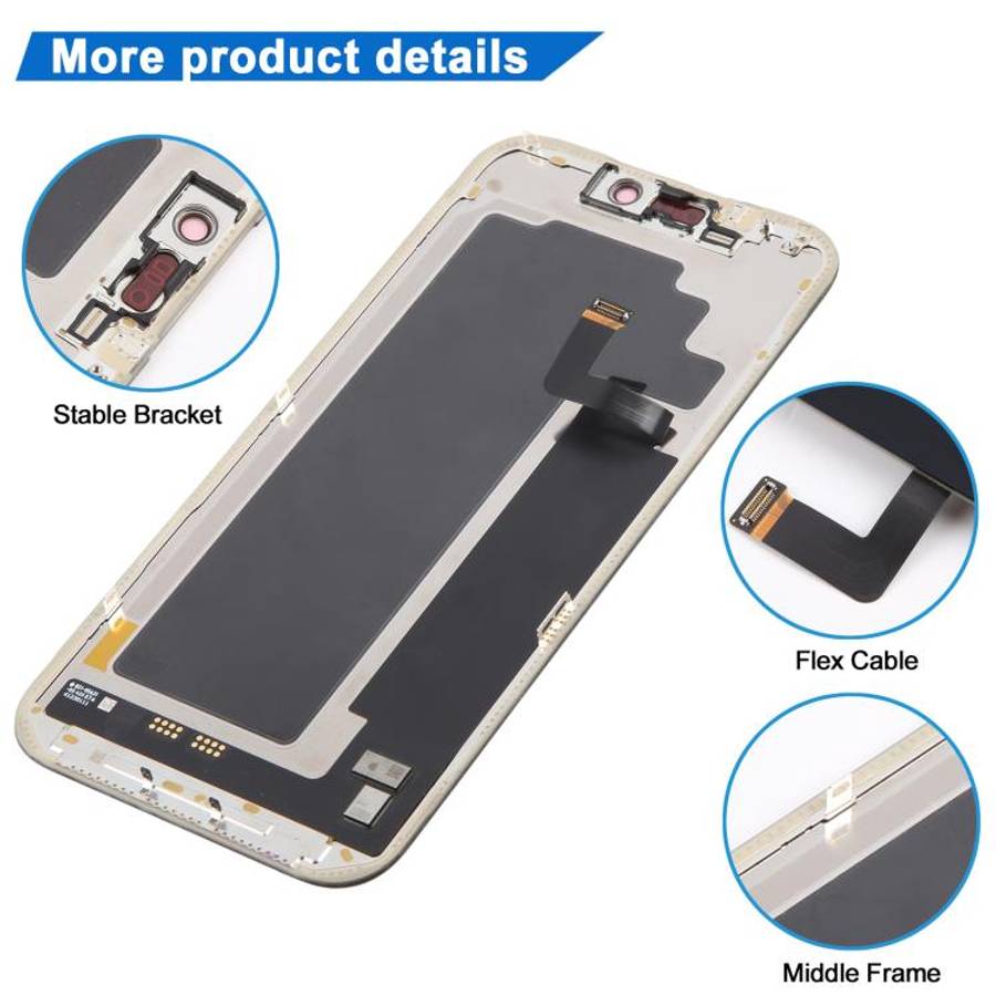 For iPhone 17 Pro Max Original XDR OLED Screen