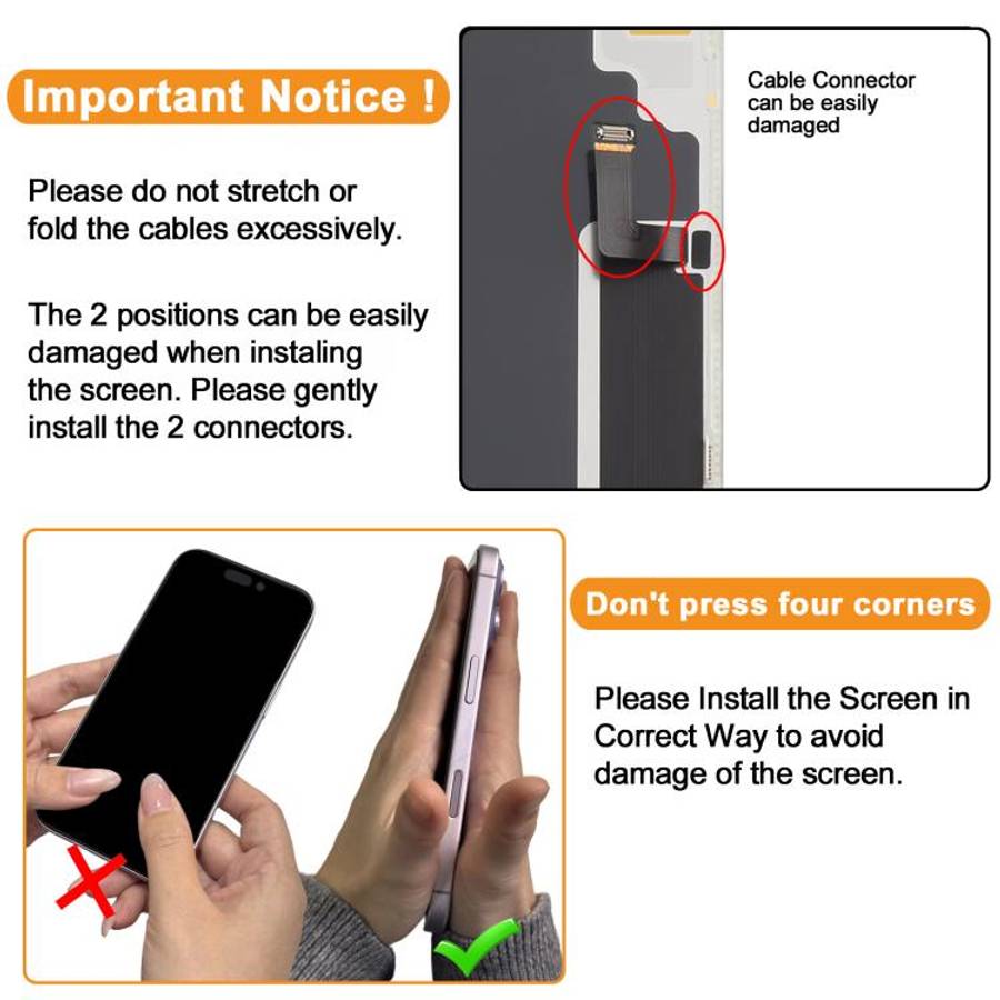 HXL Soft OLED Screen For iPhone 17 Pro