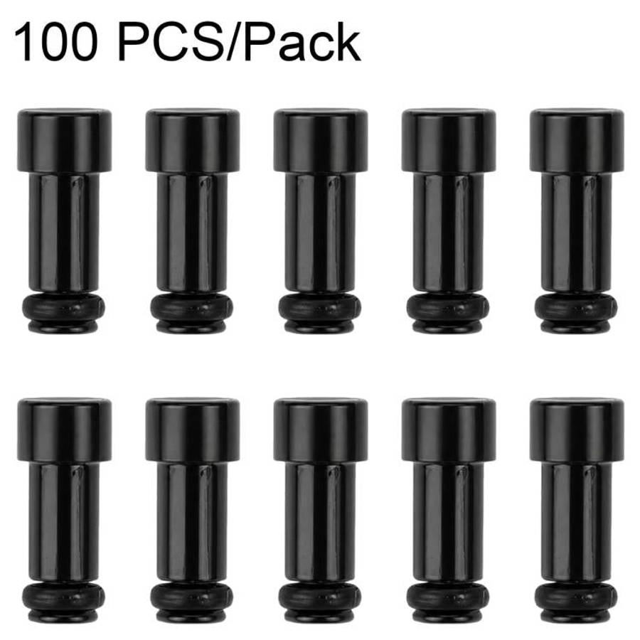 For iPhone 12-17 Pro Max 100 PCS/Pack SIM Card Slot Spring (Black)