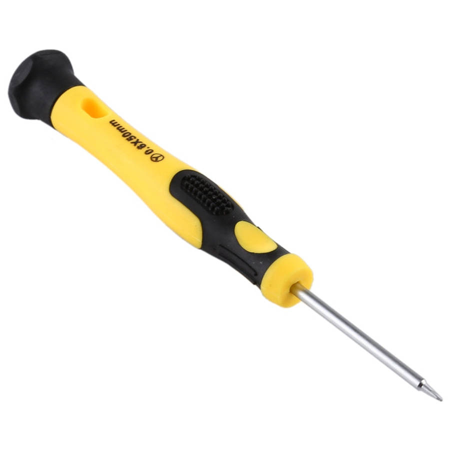 JIAFA JF-611-Y Tri-point 0.6 Repair Screwdriver for iPhone 7 & 7 Plus & Apple Watch(Yellow)