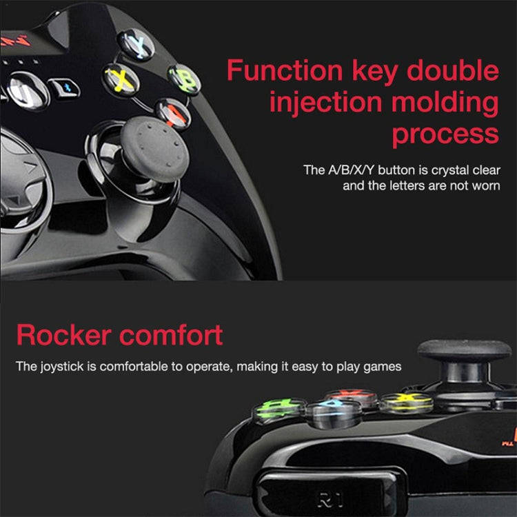 PXN PXN-6603 MFI Mobile Phone Wireless Bluetooth Game Handle Controller, Compatible with iOS Syst...