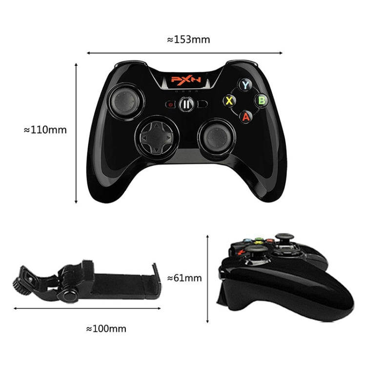 PXN PXN-6603 MFI Mobile Phone Wireless Bluetooth Game Handle Controller, Compatible with iOS Syst...