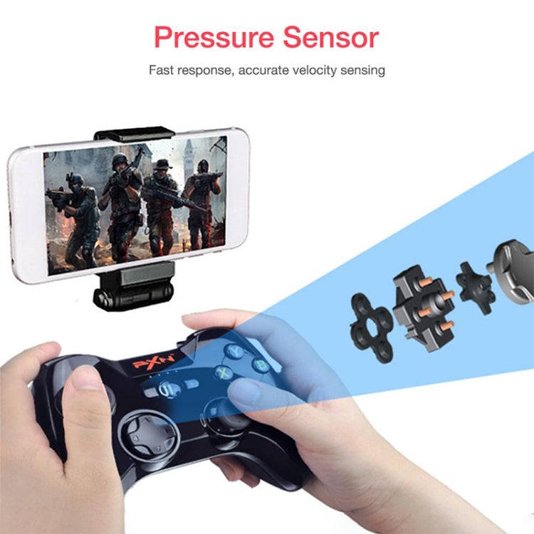 PXN PXN-6603 MFI Mobile Phone Wireless Bluetooth Game Handle Controller, Compatible with iOS Syst...