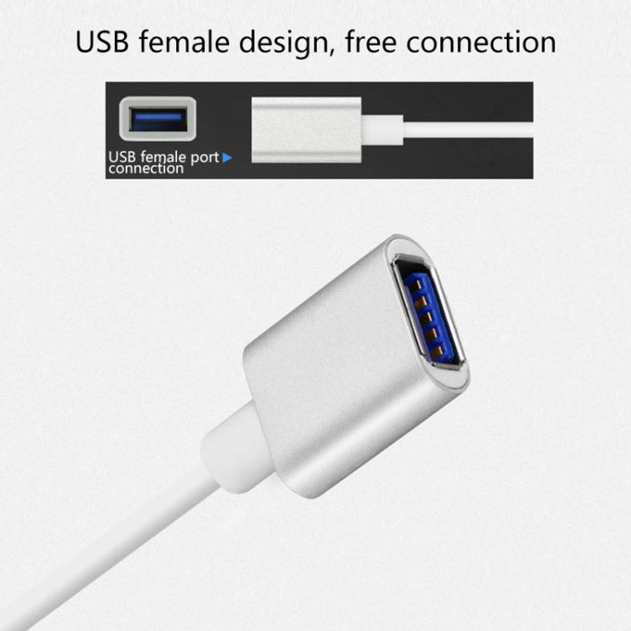 Onten 7562 USB Female to HDMI Phone to HDTV Adapter Cable for iPhone / Android