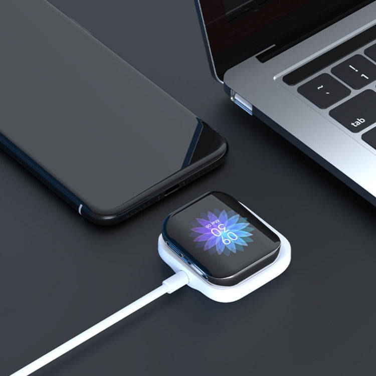 For OPPO Watch 41mm Smart Watch Magnetic Charger Charging Base(White)