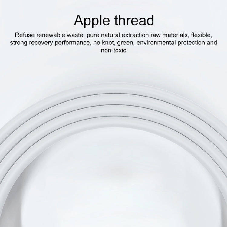 IVON CA70 Type-C / USB-C Fast Charging Data Cable, Length: 3m (White)