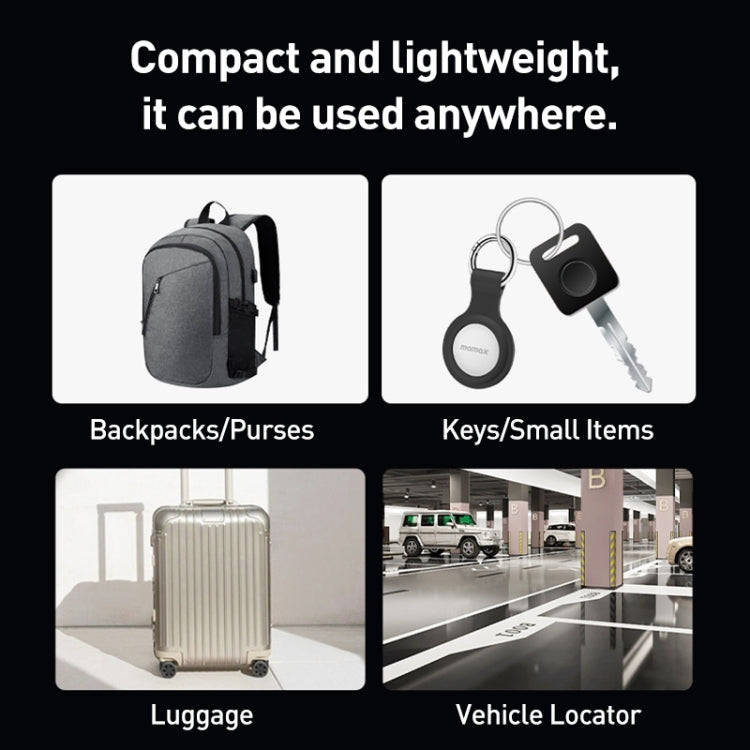 MOMAX PINTAG BR5 Wireless Positioning Anti-lost Device(Black)