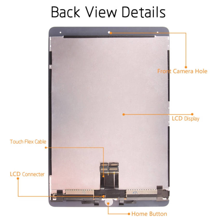 OEM LCD Screen for iPad Pro 10.5 inch A1709 A1701 with Digitizer Full Assembly (White)