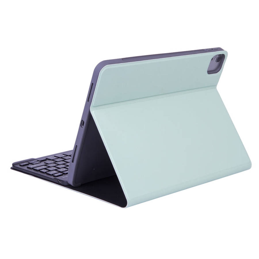 X-11B Skin Plain Texture Detachable Bluetooth Keyboard Tablet Case for iPad Pro 11 inch 2020 / 20...